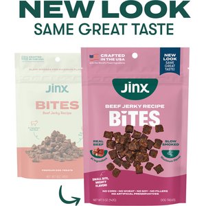 Jinx Beef Bites Jerky Dog Treats, 5-oz bag