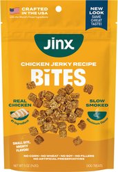 Jinx Chicken Bites Jerky Dog Treats, 5-oz bag