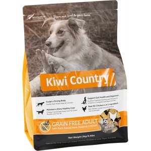 KIWI COUNTRY Grain-Free Chicken Dry Dog Food, 4.4-lb bag - Chewy.com