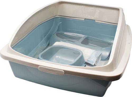 Show full view: Van Ness Cat Litter Starter Kit, Blue slide 2 of 5