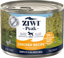 ZIWI Peak Chicken Recipe Canned Dog Food, 6-oz, case of 12