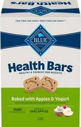 Blue Buffalo Health Bars Apple & Yogurt Mini Dog Treats, 2-lb box