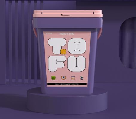 Happy & Polly Organic Tofu Clumping Cat Litter