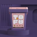 Happy & Polly Natural Tofu Clumping Cat Litter, 20-lb bucket