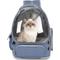 Show in main carousel: Niubya Space Capsule Astronaut Carrier Backpack for Small Puppies & Cats, Blue slide 1 of 8
