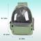 Show in main carousel: Niubya Space Capsule Astronaut Carrier Backpack for Small Puppies & Cats, Green slide 4 of 9