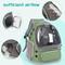 Show in main carousel: Niubya Space Capsule Astronaut Carrier Backpack for Small Puppies & Cats, Green slide 5 of 9