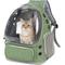 Show in main carousel: Niubya Space Capsule Astronaut Carrier Backpack for Small Puppies & Cats, Green slide 1 of 9