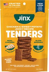 Jinx Chicken Sweet Potato Tenders Jerky Dog Treats, 5-oz bag