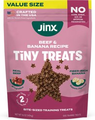 Jinx Beef & Bananas Soft & Chewy Dog Treats, 16-oz bag, 1 count