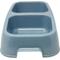 Show in main carousel: Van Ness Double Dish Plastic Dog Bowl, 2.5 Cups slide 6 of 8