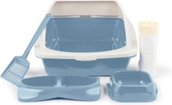 Van Ness Cat Litter Starter Kit, Blue