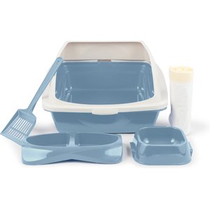 Van Ness Cat Litter Starter Kit, Blue