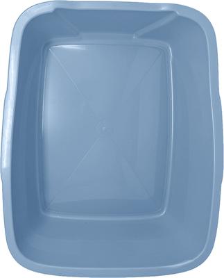 Show full view: Van Ness Cat Litter Pan, Blue, Large slide 7 of 10