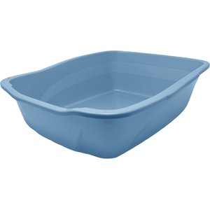 Van Ness Cat Litter Pan, Blue, Large