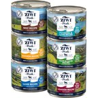 ZIWI Peak Variety Pack Adult Grain-Free Beef, Chicken, Lamb, Mackerel & Lamb, Tripe & Lamb, Venison Pate Canned Dog Food, 6-oz can, case of 6