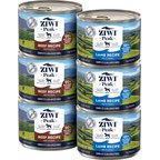 ZIWI Peak Variety Pack Adult Grain-Free Beef, Lamb Pate Canned Dog Food, 6-oz can, case of 6