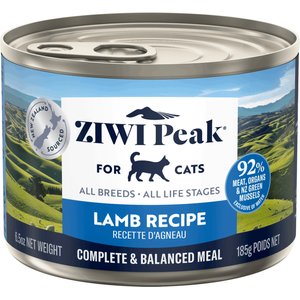 ZIWI Peak Lamb Recipe Canned Cat Food, 6.5-oz, case of 12
