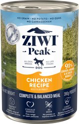 ZIWI Peak Chicken Recipe Canned Dog Food, 13.75-oz, case of 12