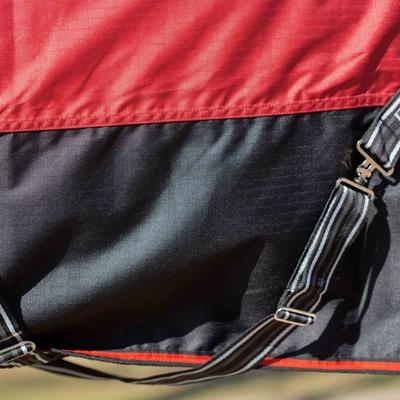 Show full view: Equinavia Norse Light Weight 100g Horse Turnout Blanket, Equestrian Red, 69-in slide 6 of 6