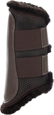 Show full view: Equinavia Ty Brushing Horse Boots with NordicAir Tech, Brown/Vanilla Cream/Brown, Large slide 3 of 3