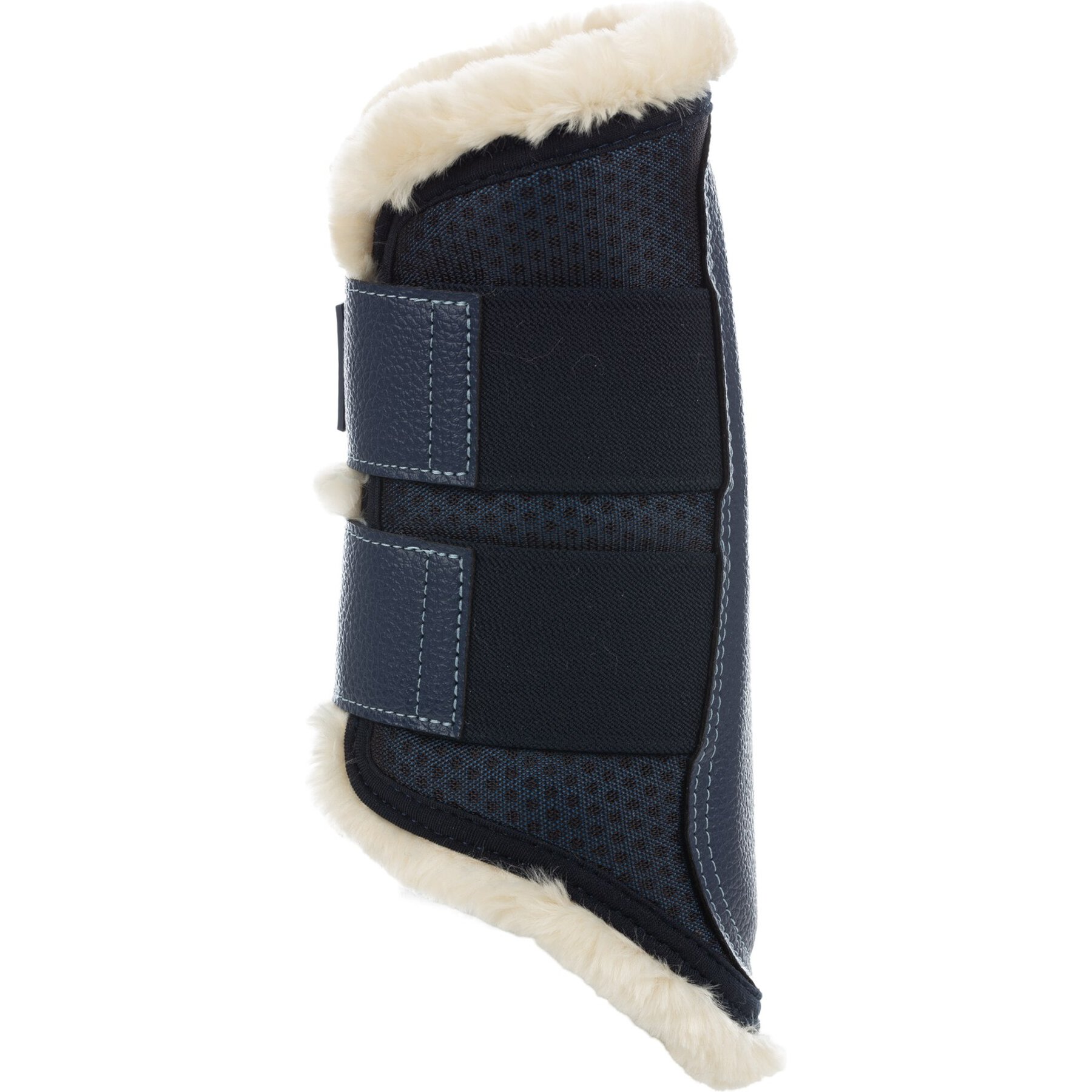Equinavia Ty Brushing Horse Boots with NordicAir Tech, Navy/Winter Sky/Natural, X-Large