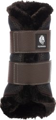 Equinavia Ty Brushing Horse Boots with NordicAir Tech, Brown/Vanilla Cream/Brown, Large