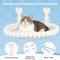 Show in main carousel: Yafylly Hammock Soft & Comfortable Seat Bed Cat Window Perch with Washable Cover, White, Medium slide 5 of 9