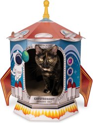 HappyCat Rocketship Cat House Scratcher Toy