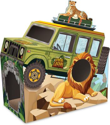 Show full view: HappyCat Safari Truck Cat House Scratcher Toy slide 3 of 4