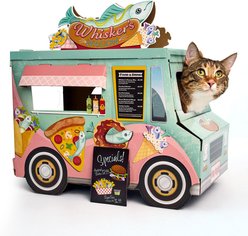 HappyCat Whisker's Wagon Cat House Scratcher Toy slide 1 of 4