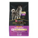 Purina Pro Plan AdvantEDGE Senior Support Plus Shredded Blend Chicken & Rice Formula Dry Dog Food, 12-lb bag