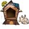 Show in main carousel: HappyCat Tree House Cat House Scratcher Toy slide 2 of 5