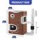 Show in main carousel: Yitahome 2-Tier Indoor 7.68-in Fleece Cat Cube Condo House with Scratch Pad, Cactus Brown slide 2 of 9