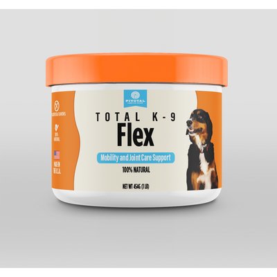Pivotal Pivotal Total K-9 Flex Hip & Joint Support Dry Dog Food Topper, 1-lb tub
