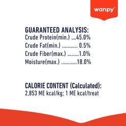 Wanpy Prime All Natural Air-Dried Chicken High Protein Jerky Bites Cat Treats, 2.82-oz bag slide 2 of 8