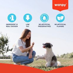 Wanpy Prime All Natural Air-Dried Chicken Rice Chips High Protein Dehydrated Dog Treats, 3.5-oz bag slide 2 of 8