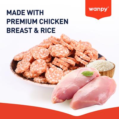 Show full view: Wanpy Prime All Natural Air-Dried Chicken Rice Chips High Protein Dehydrated Dog Treats, 3.5-oz bag slide 4 of 10