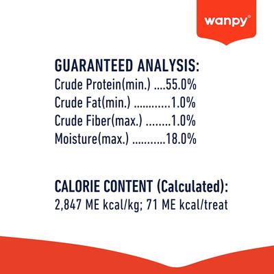 Show full view: Wanpy All Natural Air-Dried Chicken Grain-Free Jerky Dog Treats, 64-oz bag slide 8 of 11