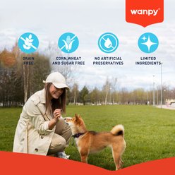 Wanpy Prime All Natural Air-Dried Chicken Jerky Strips Grain-Free Soft & Chewy Dog Treats, 3.5-oz bag slide 2 of 8
