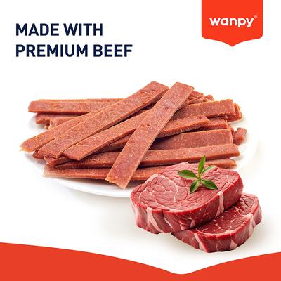 Show full view: Wanpy Prime All Natural Air-Dried Beef Recipe Jerky Slices High Protein Soft & Chewy Dog Treats, 3.5-oz bag slide 4 of 9