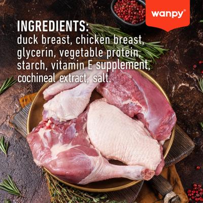 Show full view: Wanpy Prime All Natural Air-Dried Duck Fillets High Protein Soft & Chewy Dog Treats, 3.5-oz bag slide 6 of 9
