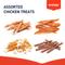Show in main carousel: Wanpy Prime All Natural Air-Dried Chicken Mix Up Rawhide Dog Treats, 5.3-oz bag slide 4 of 10