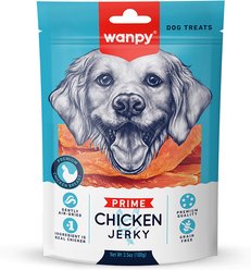 Wanpy Prime All Natural Air-Dried Chicken High Protein Jerky Dog Treats, 3.5-oz bag