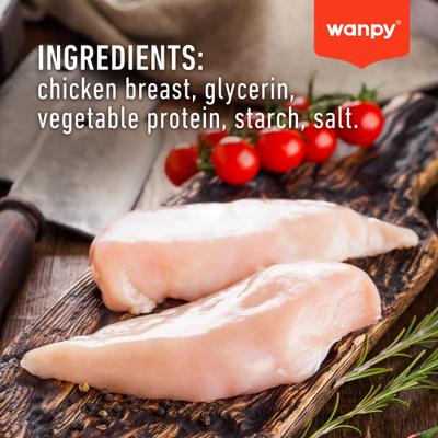 Show full view: Wanpy Prime All Natural Air-Dried Chicken Jerky Rings High Protein Dehydrated Dog Treats, 3.5-oz bag slide 6 of 9