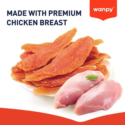 Show full view: Wanpy Prime All Natural Air-Dried Chicken High Protein Jerky Dog Treats, 3.5-oz bag slide 4 of 9