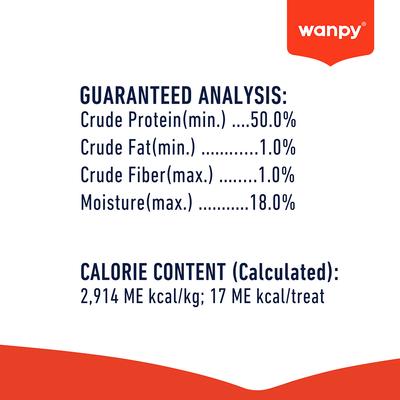 Show full view: Wanpy All Natural Air-Dried Duck Grain-Free Jerky Dog Treats, 16-oz bag slide 7 of 10