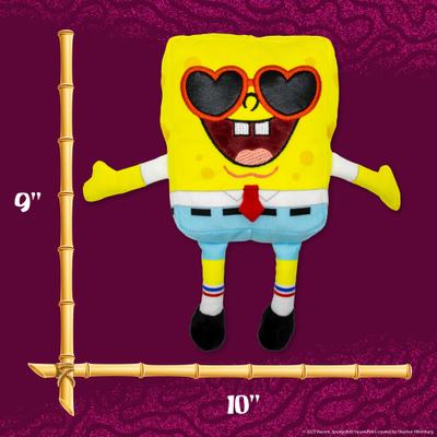 Show full view: SpongeBob Spongebob Valentines Day Plush Squeaky Dog Toy slide 5 of 6