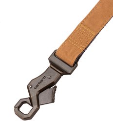 Carhartt Field Durable 600-Denier Fabric Dog Leash with Adjustable Metal D-Ring, Brown, Small slide 2 of 7
