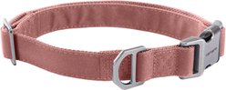 Carhartt Field Fully Adjustable Durable 600-Denier Fabric Dog Collar with Reflective Wordmark, Rose Tint, Medium